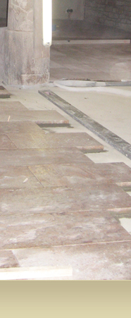 Pflasterplatten aus Naturstein