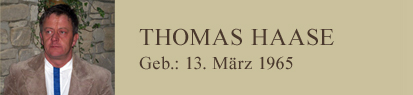 Thomas Haase - Steinmetz und staatlich geprüfter Restaurator